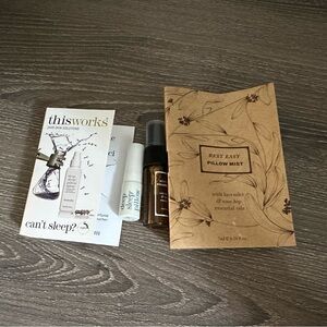 Rest Easy ThisWorks Pillow Mist Deep Sleep Lavender Rose Hip Chamomile Vetivert